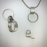Wedding Ring Keychain / Pendant