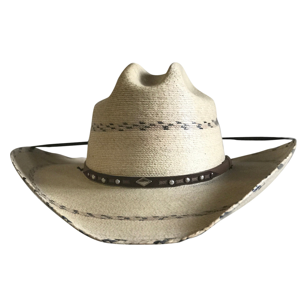 Cowboy straw hat with Lv logo – Back in the Ranch