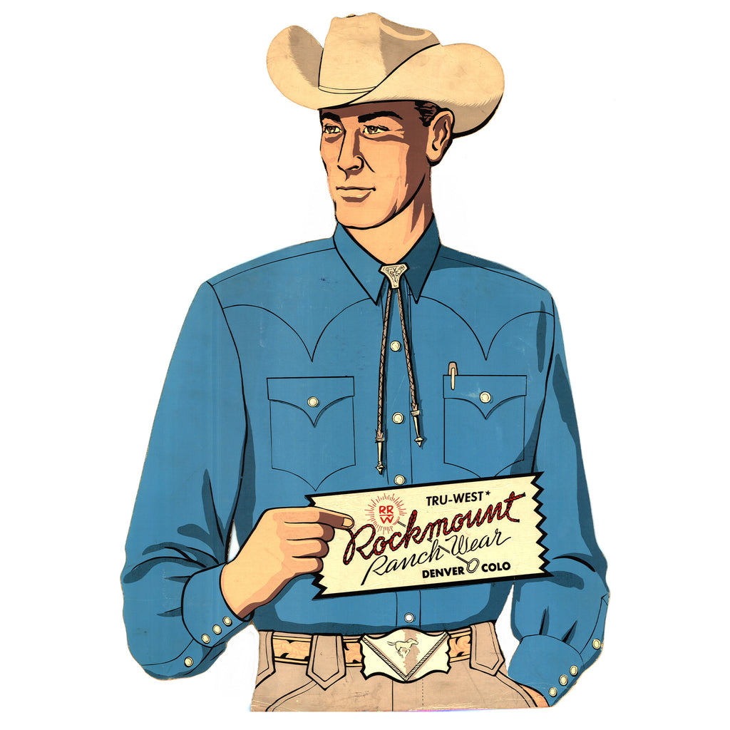 Rockmount Ranch Wear Vintage Western Cowboy Poster (5 Styles)