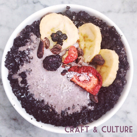 Craft & Culture Cookie Milk Kefir Bowl