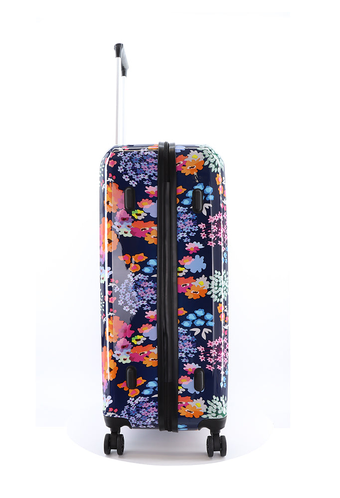 Saxoline Blue 3 piece luggage set printed for your holiday trip ...