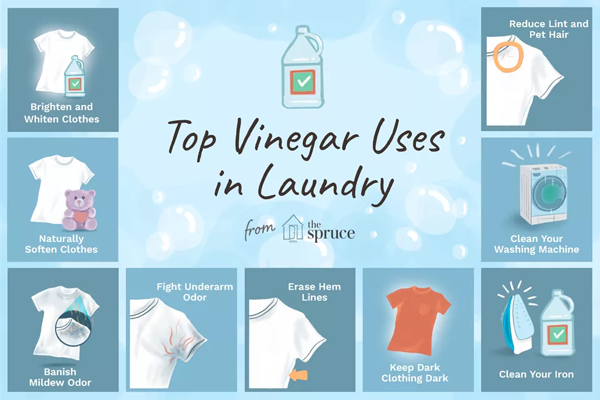 Vinegar is a Laundry Miracle Worker