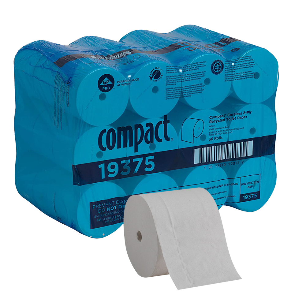 Compact Coreles 2 Ply Toilet Paper