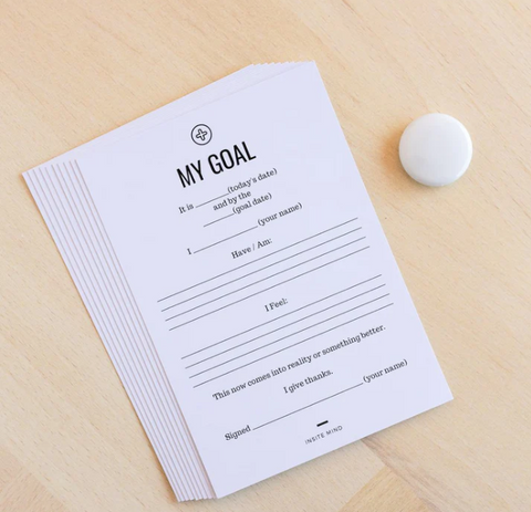 Goal Setting Cards Gift Box