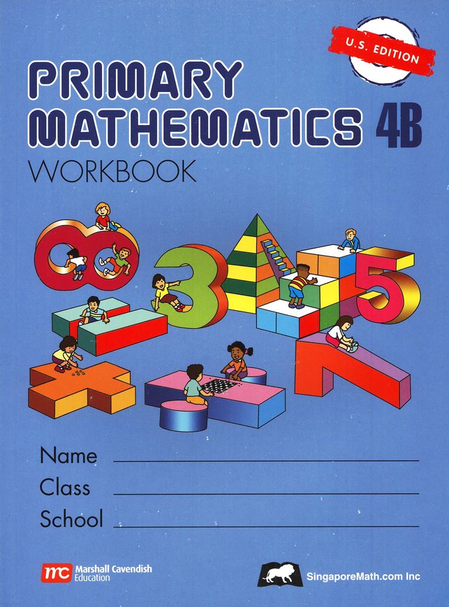 Singapore Math: Grade 4 Primary Math ( US Edition) Textbook 4A & 4B