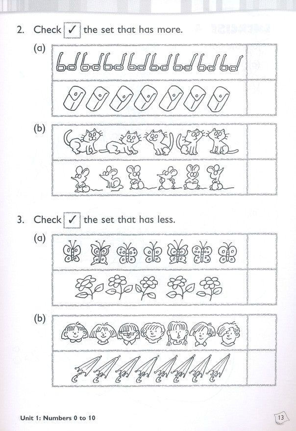 Singapore Math: Grade1 Primary Math Workbook Set 1A & 1B (Common Core ...