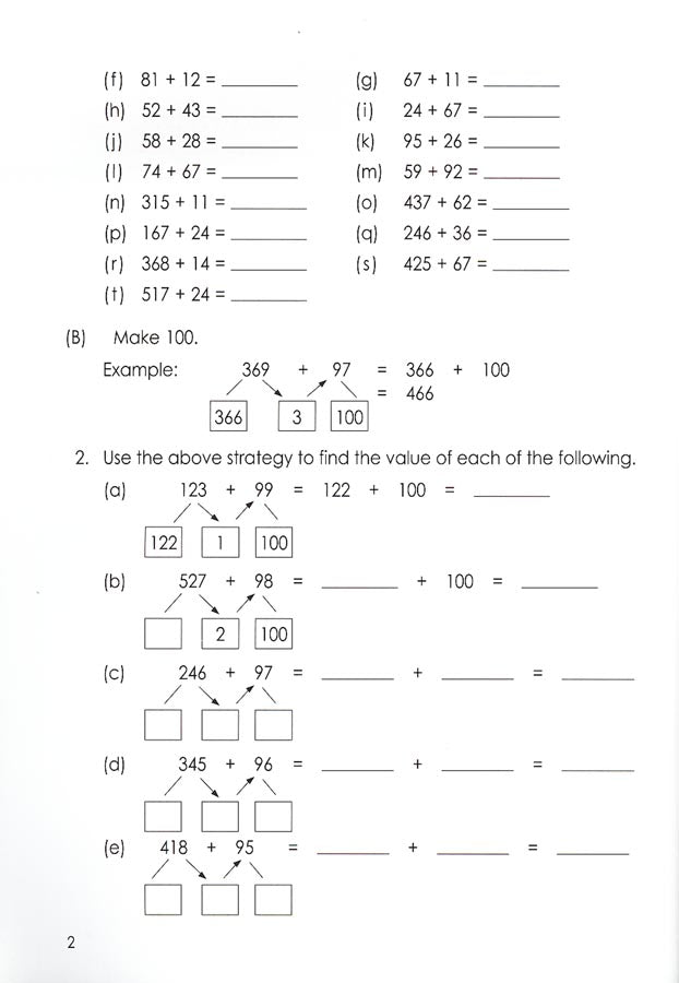 2nd Grade Singapore Math Worksheets Free