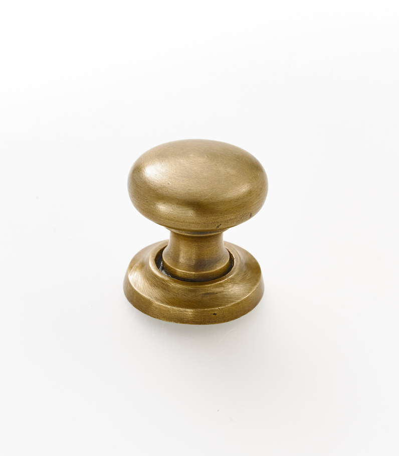 Solid Brass Drawer Pulls: Cup Style Design - perfect for kitchen