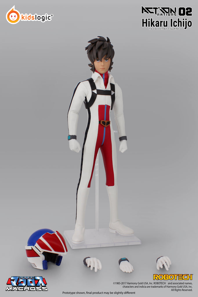 AN02 1/6 Action Figure Robotech Macross Hikaru Ichijo (Rick Hunter ...