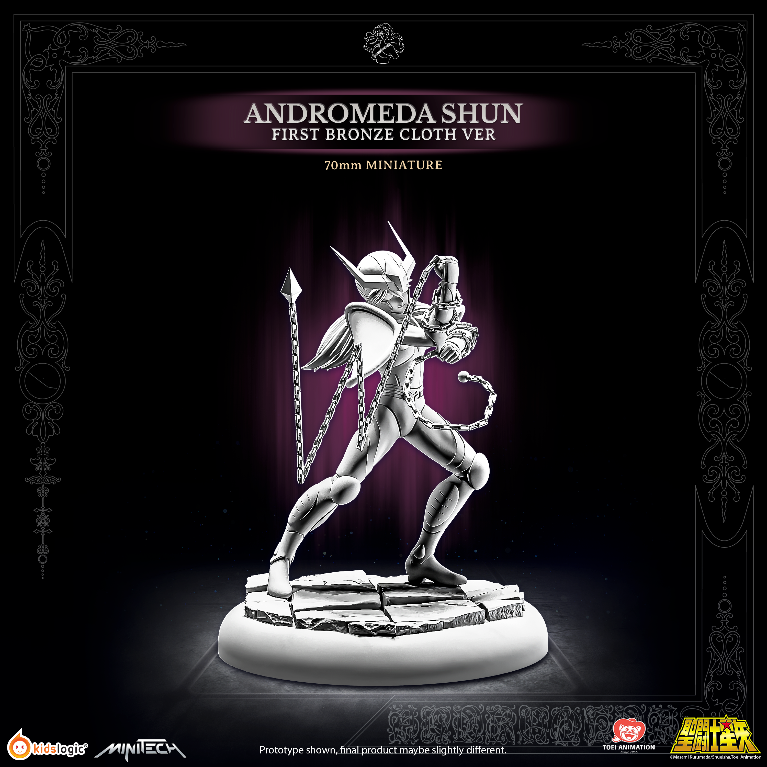 1/25 MiniTech SS04 Andromeda Shun The First Bronze Cloth Version – KIDS  LOGIC ONLINE STORE