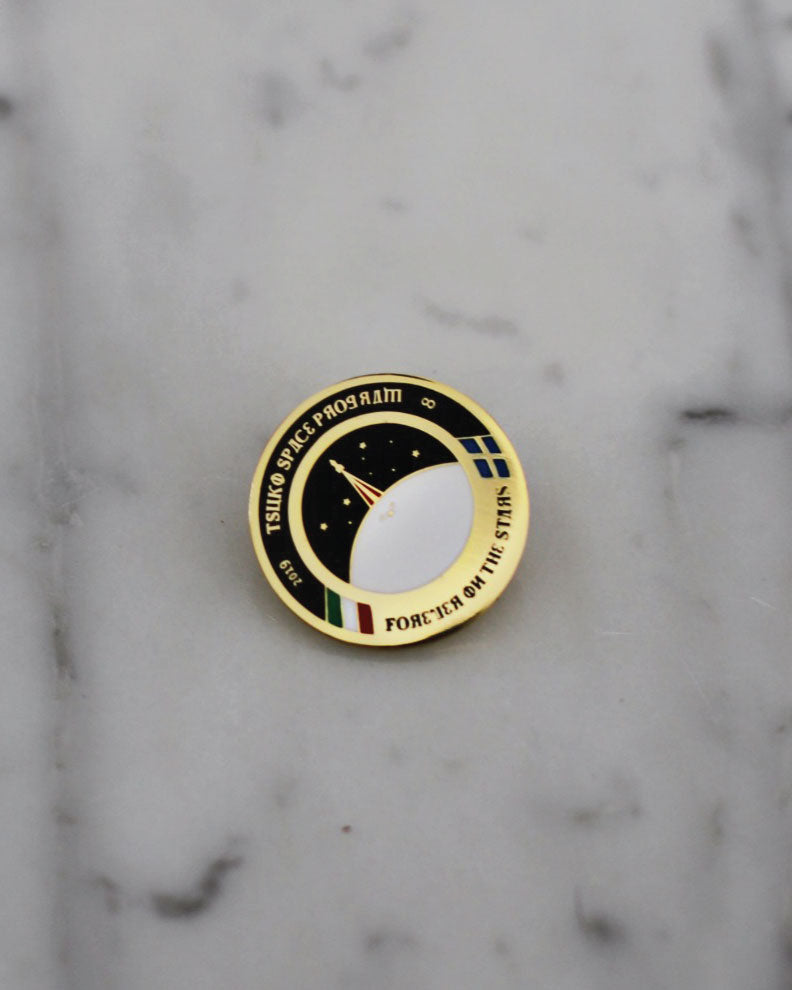 Tsuki Space Program Enamel Pin Tsuki Market