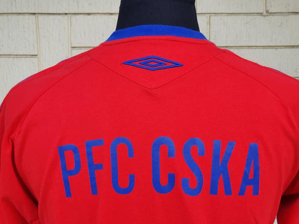 Download RUSSIA PREMIER LEAGUE PFC CSKA MOSCOW 2018-2019 SUPER CUP CHAMPION FUN - vintage soccer jersey
