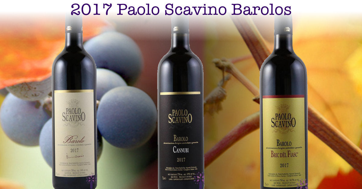 2017 Paolo Scavino Barolos