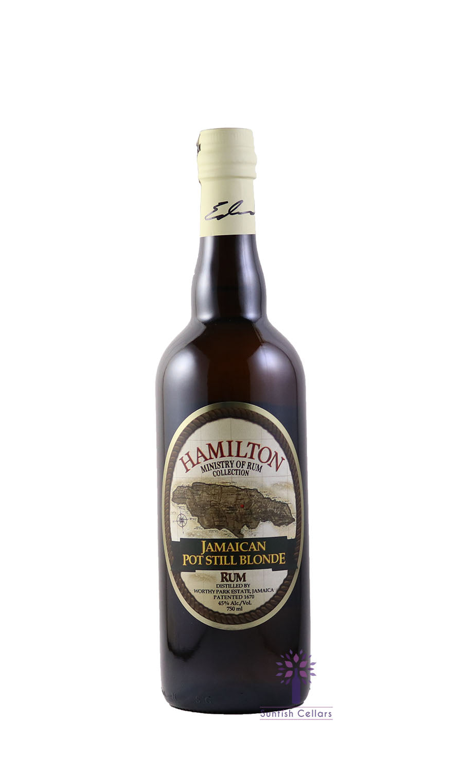 Bang om te sterven Rationeel Verschuiving Hamilton Jamaican Pot Still Blonde Rum 750ml – Sunfish Cellars Wine &  Spirits