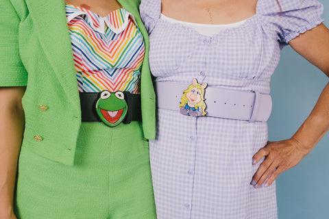 Kermit the Frog and Miss Piggy Cinch Belts