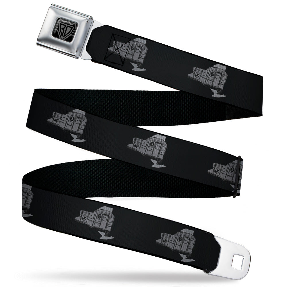 BD Wings Logo CLOSE-UP Black/Silver Seatbelt Belt - New York State/Sub ...