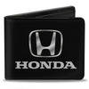 Bi-Fold Wallet - Honda Black Silver