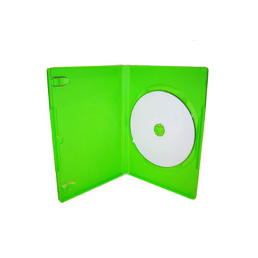14mm Single Dvd Case Green 10 Pack Deltamedia Intl Inc