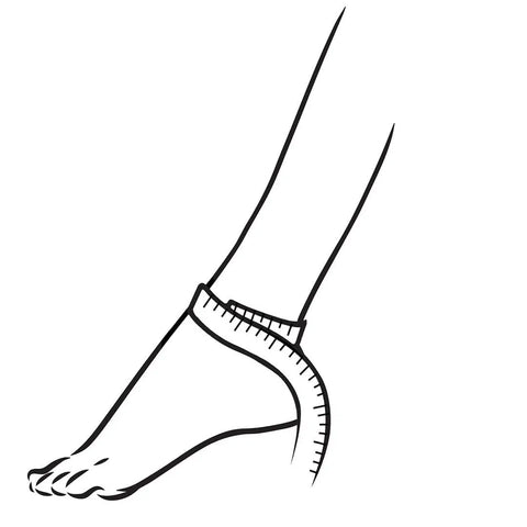 Anklet Size Guide | Jenson Natural Jewelry
