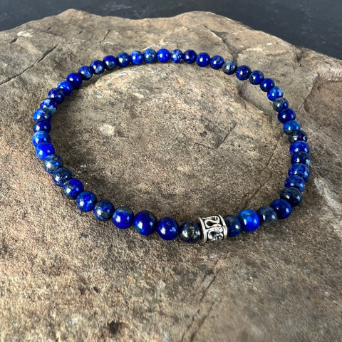 Lapis Lazuli mini bead bracelet