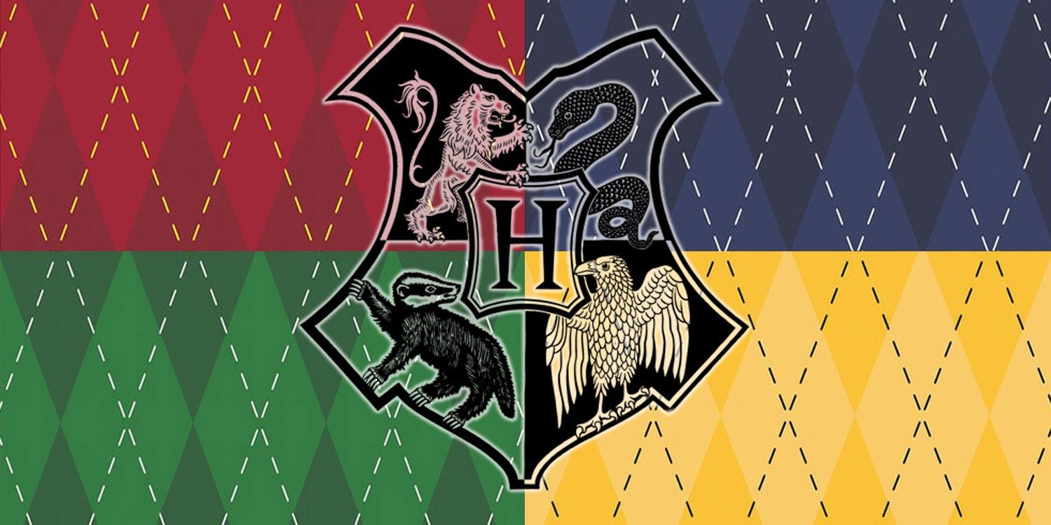 hogwarts houses logo wallpaper