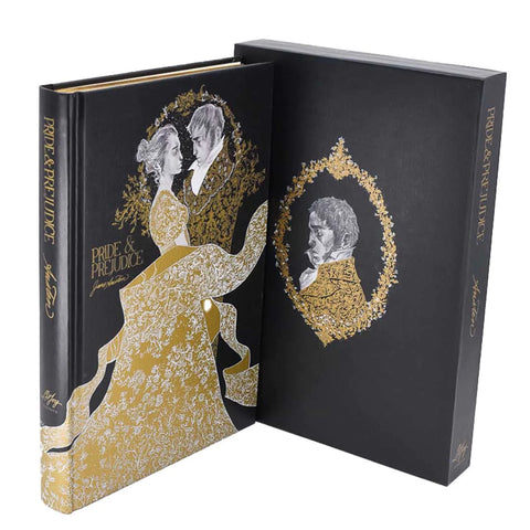 cover of LitJoy's special edition of Pride and Prejudice by Jane Austen