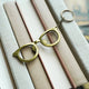 Glasses Bottle Opener Keychain