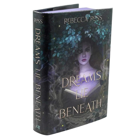 cover of LitJoy's special edition of Dreams Lie Beneath by Rebecca Ross