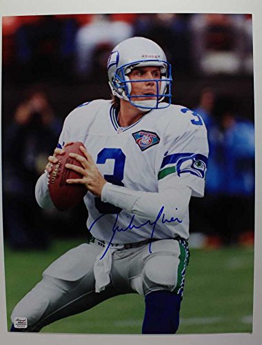 Rick Mirer Signed Autographed 11x14 Photo - Seattle Seahawks – Autographed  Wax