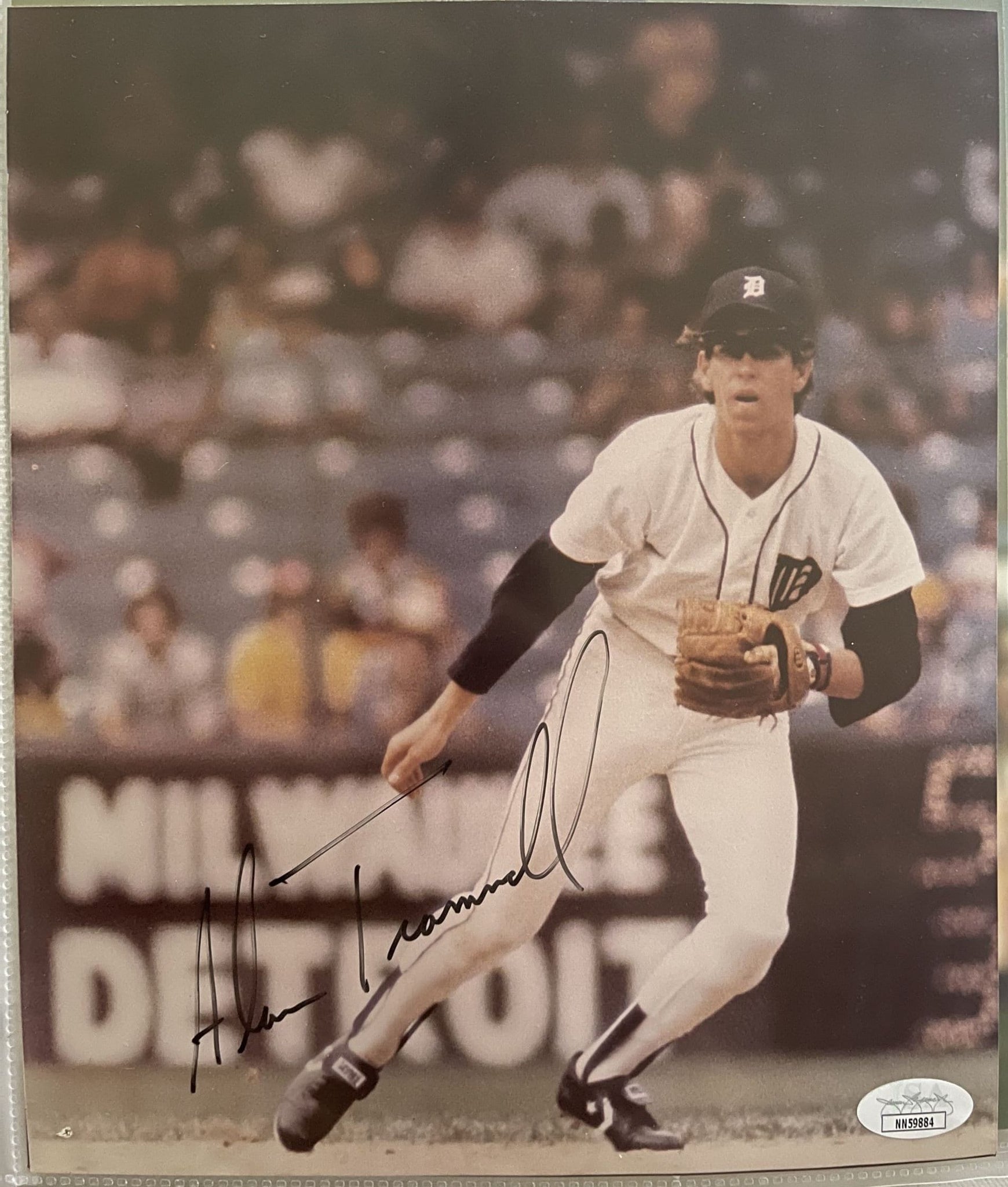 Alan Trammell Signed Autographed Glossy 8x9 Photo Detroit Tigers - JSA –  Autographed Wax