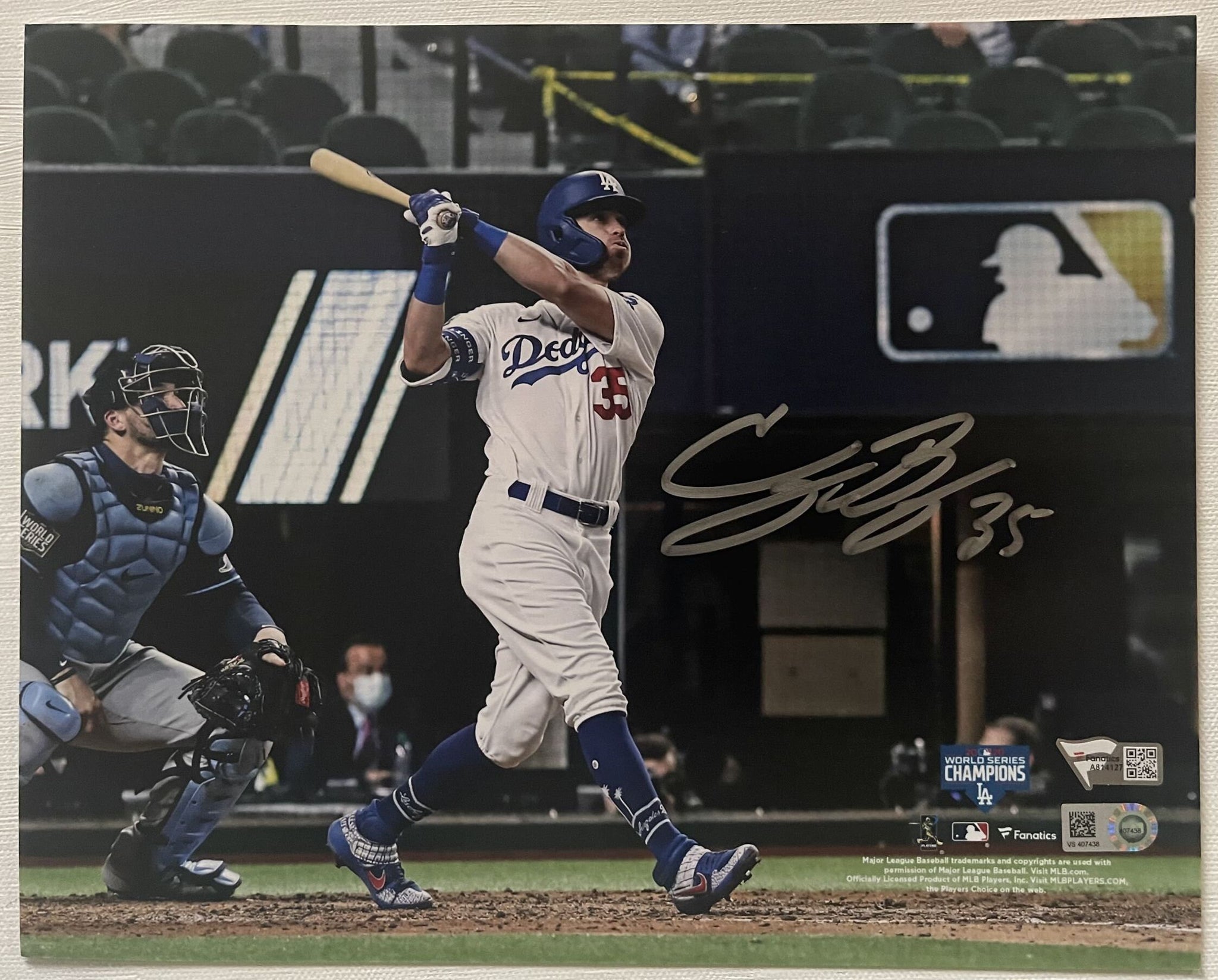 Cody Bellinger Los Angeles Dodgers Fanatics Authentic Autographed