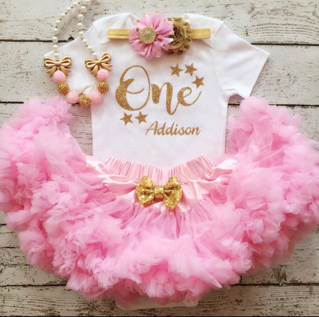 twinkle twinkle little star 1st birthday outfit