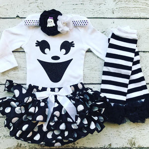 baby girl ghost costume