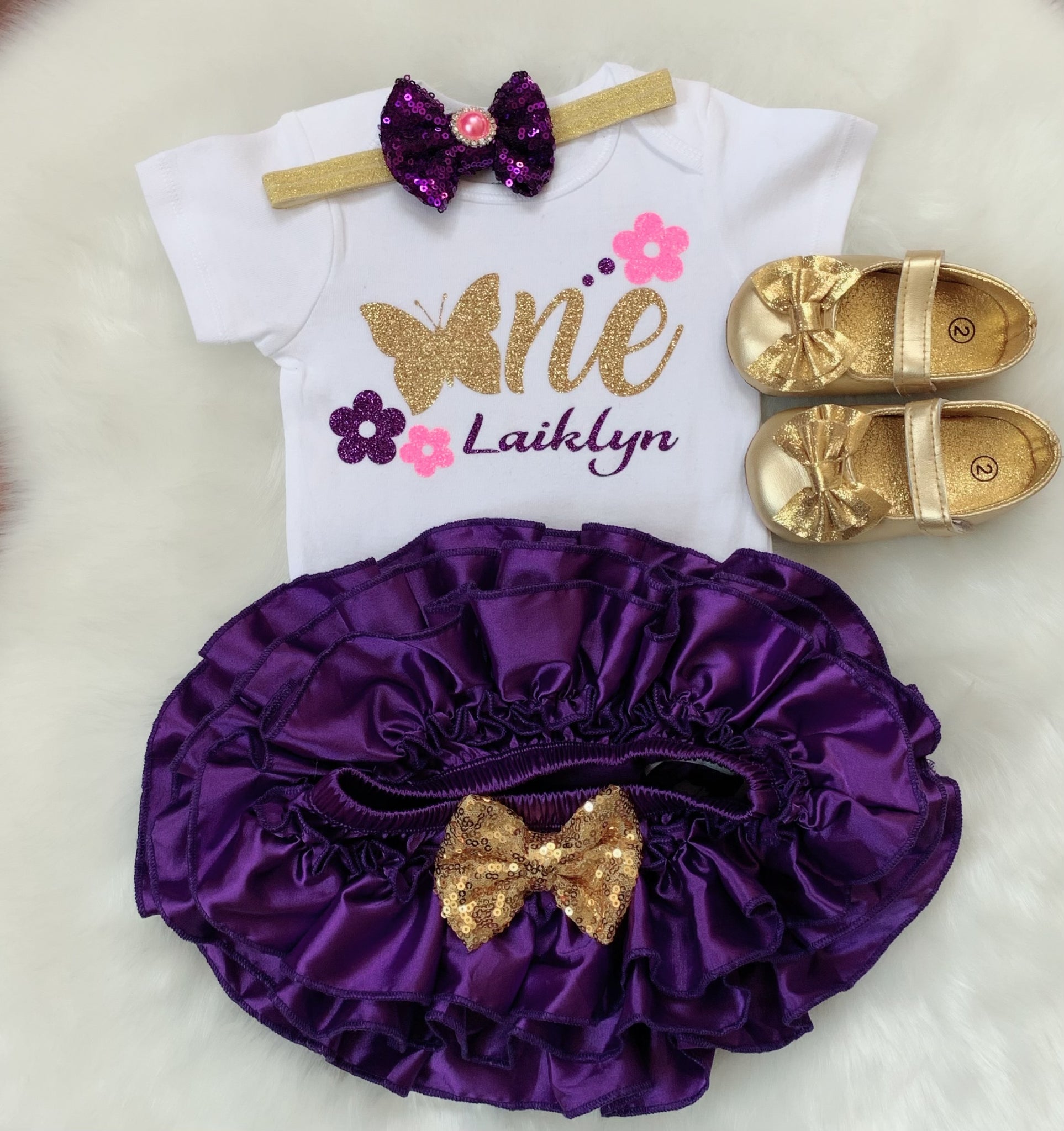 first birthday butterfly outfit