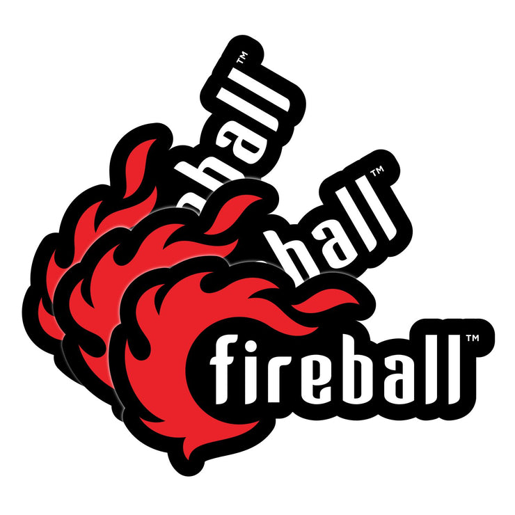 Fireball Logo (3) Sticker Pack – Fireball Supply