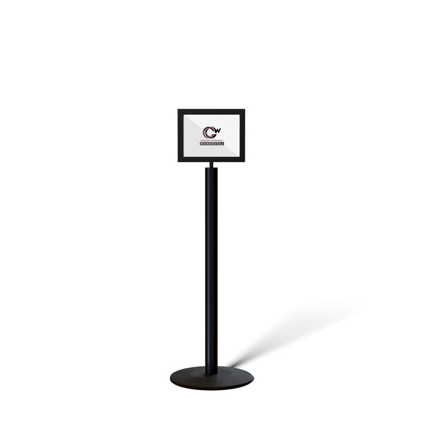 Crowd Control Versa Heavy-Duty Sign Stand, 22 X 28 Frame