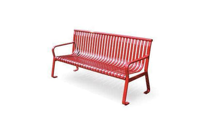 metal bench arms