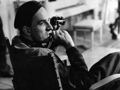 Ingmar Bergman am Set in den 1960er Jahren