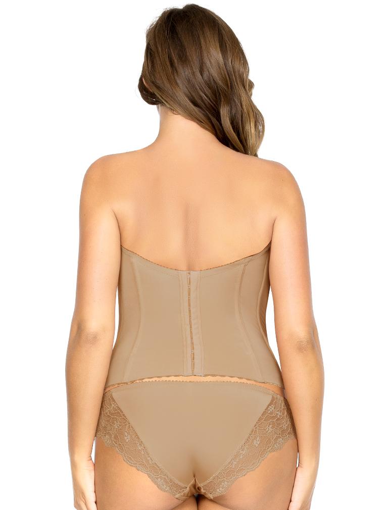 low back bustier bra