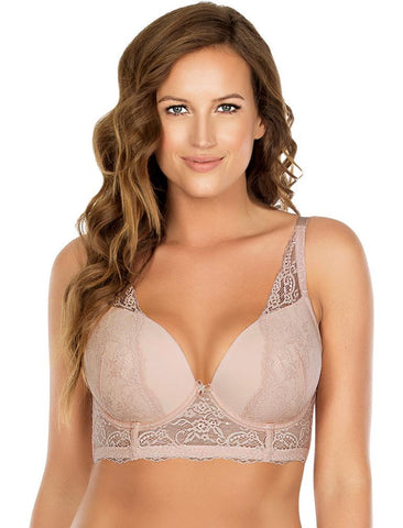 deep cut strapless bra