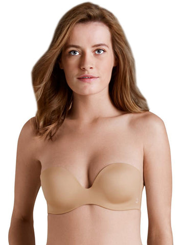 strapless plunge bra