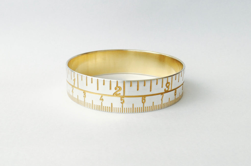 gold tape measure