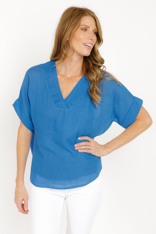 DASH GAUZE TOP