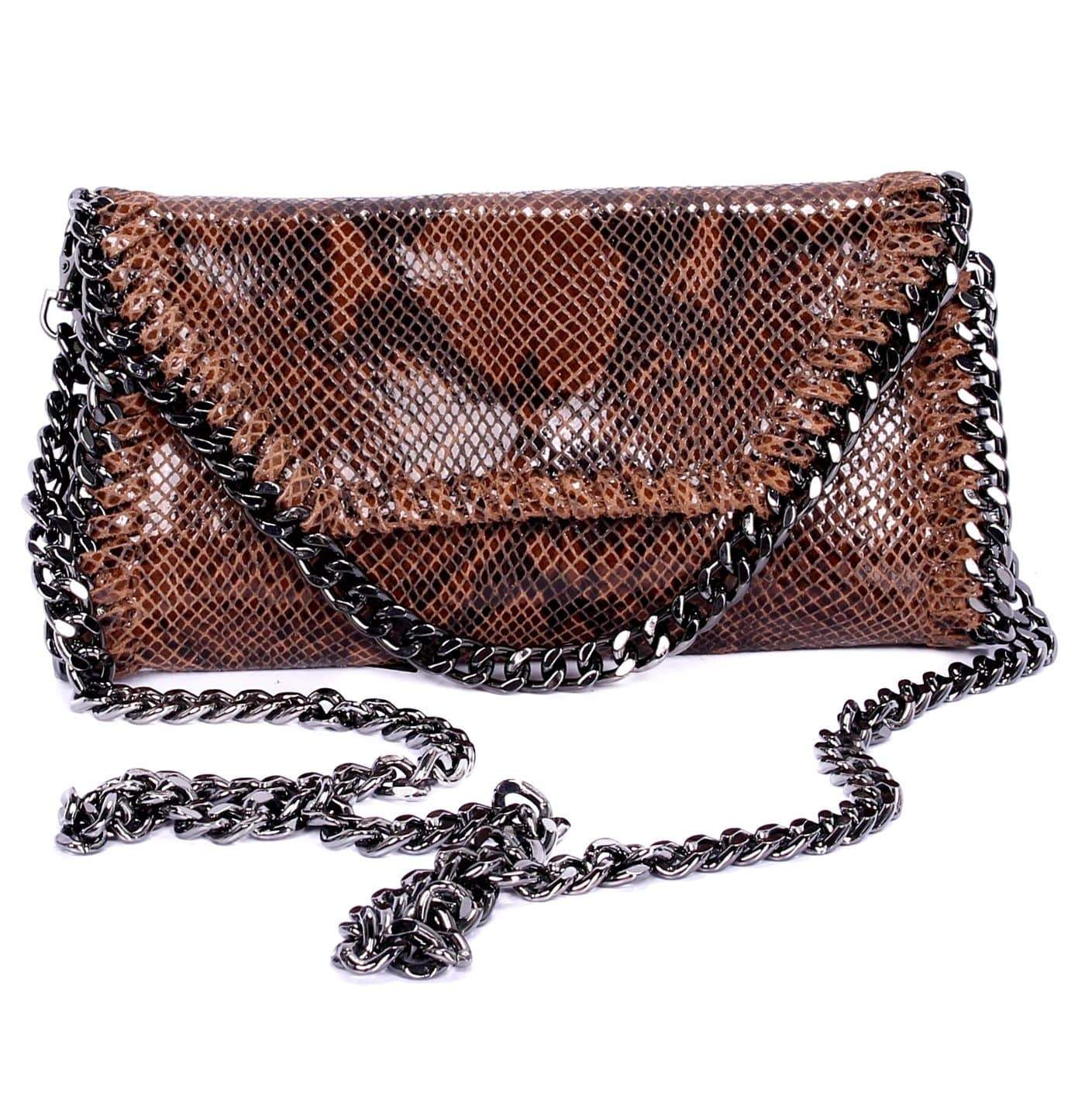 Snakeskin Crossbody Bag