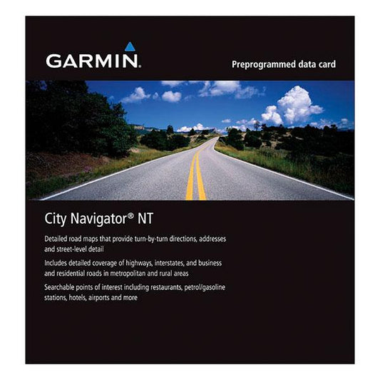 Garmin City Navigator Map Australia and New Zealand SD