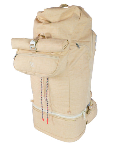 Wayks Sling Bag on Travel Backpack