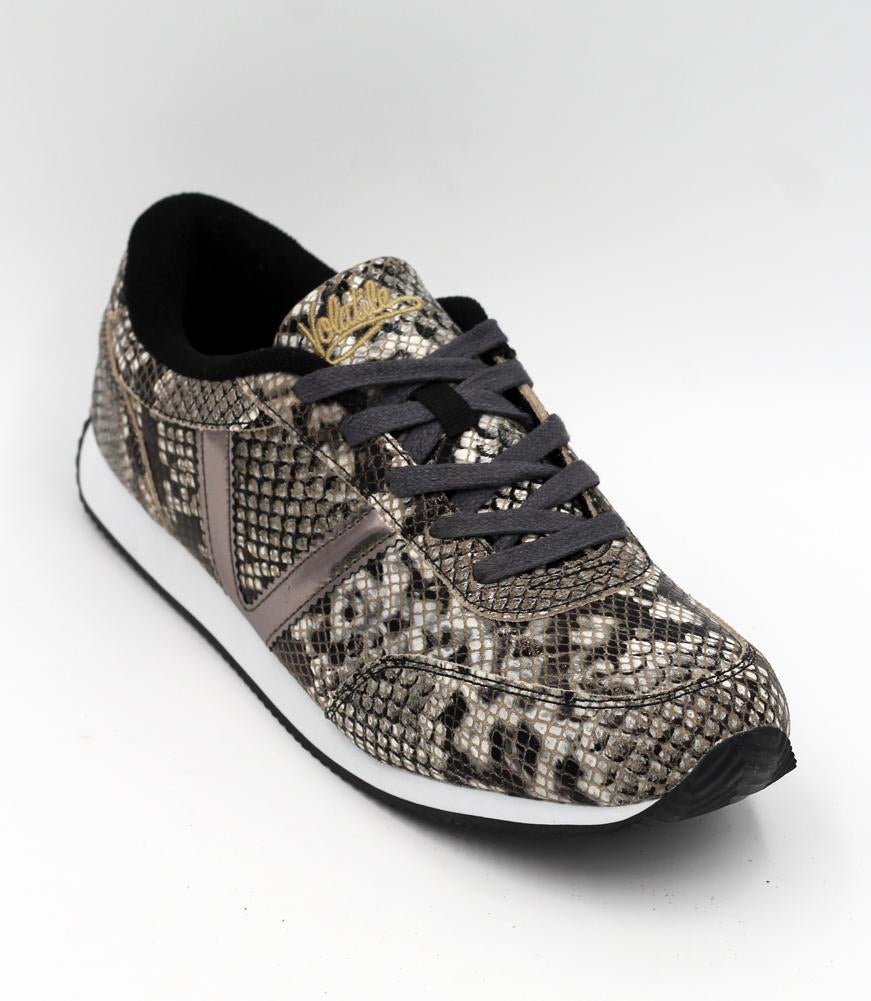 snake print tennis shoes