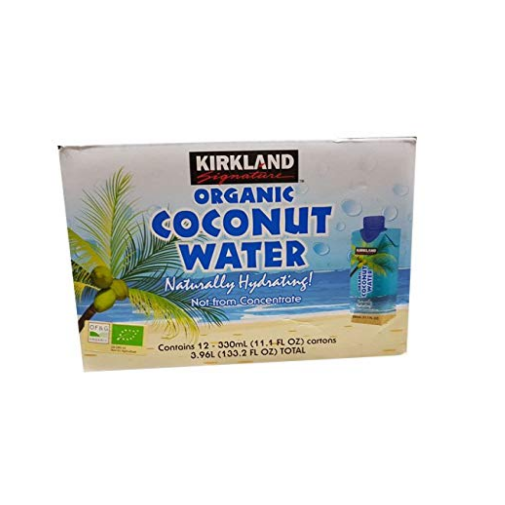 Kirkland Signature Organic Coconut Water 12 x 330ML Solly's Online