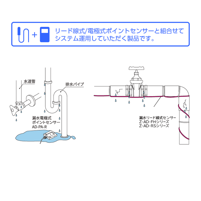 国内発送】 漏水センサー スポット型 TAKEX 竹中エンジニアリング