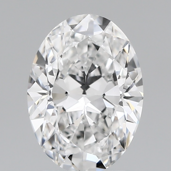GIA 2ct oval white diamond F, SI1